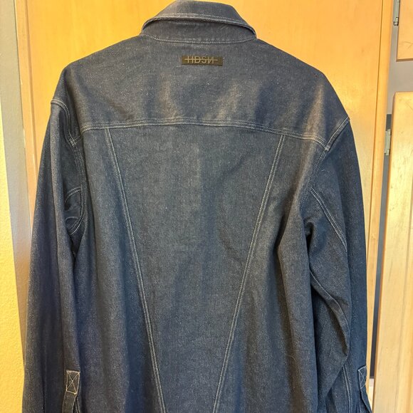 Hudson Men's Stretch Denim Shirt - Picture 5 of 6